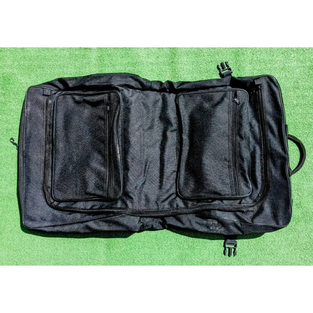 Hanging Traveler Expandable Day To Duffle Bag Weekend Travel Carry Luggage EUC